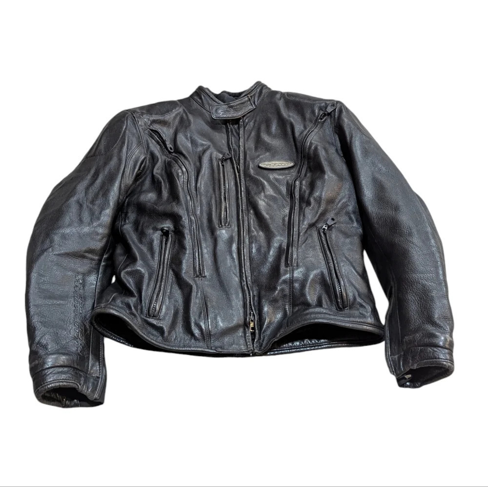HARLEY DAVIDSON FXRG Leather Jacket Medium